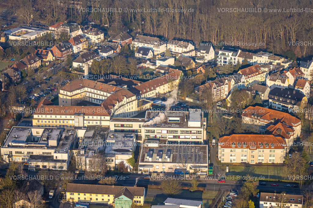Hamm250200626Osten | Luftbild, Johanniter-Kliniken Hamm Krankenhaus, St. Marien-Hospital Hamm und Wohngebiet, Uentrop, Hamm, Ruhrgebiet, Nordrhein-Westfalen, Deutschland