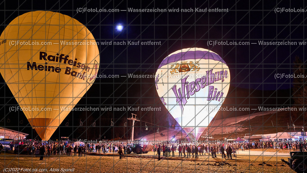 ALP0308_Nacht der Ballone_Lackenhof | (C)FotoLois.com, Alois Spandl, 'Nacht der Ballone' des Ballonclub ÖTSCHERLAND in Lackenhof/Weitental, gemeinsame Veranstaltung mit Tourismusverband ÖTSCHER, Mi 28. Dezember 2022.