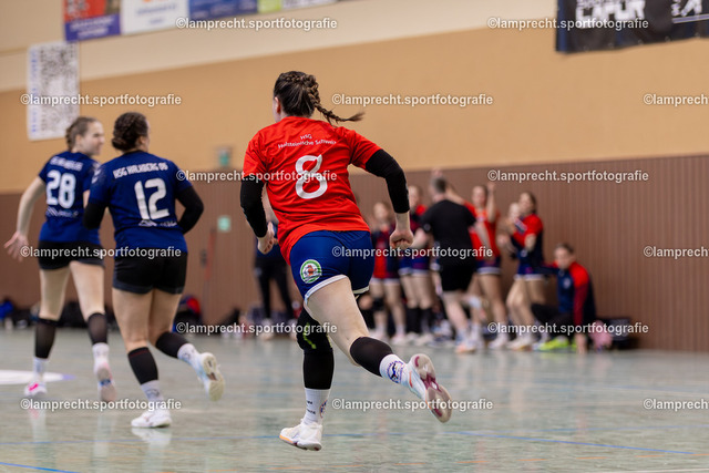 Handball I Damen I Saison 2025-2026 I Verbandsliga Süd I 15. Spieltag I HSG Kalkberg 06 - HSG Holsteinische Schweiz 064 | Merle Rathke (8, HSG Holsteinische Schweiz) - Realisiert mit Pictrs.com