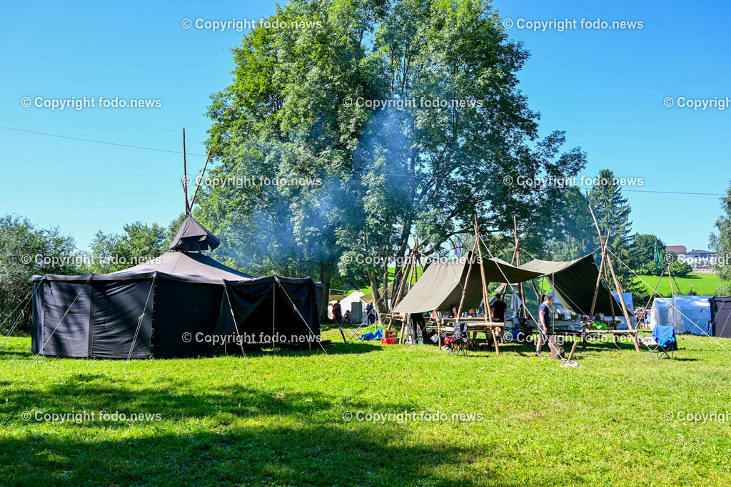 Scout Camp Austria_ 11.08.2023-29 | 11.08.2023, Berg am Attersee, AUT, Scout Camp Austria 2023, im Bild Zeltstadt im Camp
