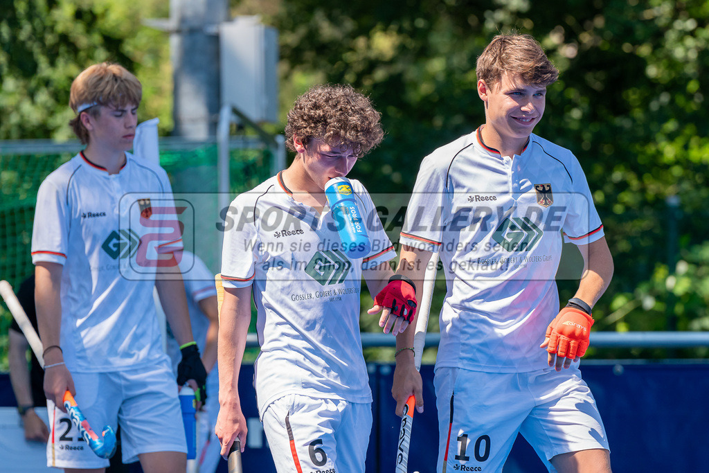 HK_20230625_902417 | mU18 Test Länderspiel Deutschland - Niederlande am 25.6.2023 CHTC , Krefeld ,