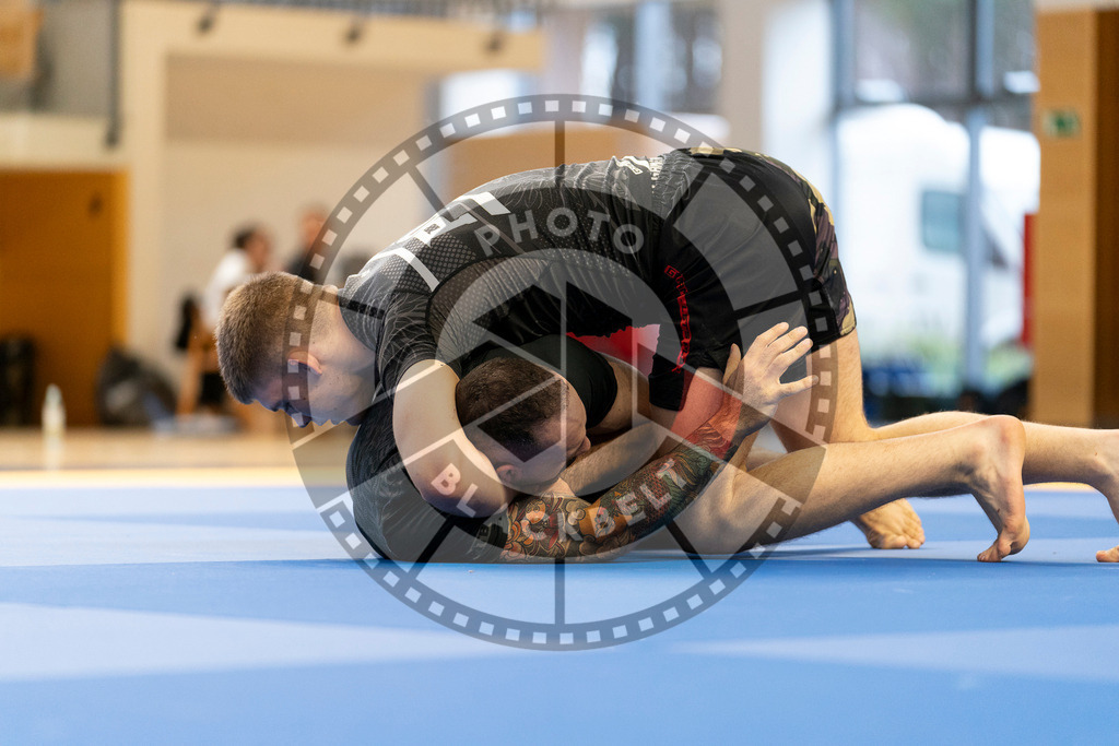 20240316PBB1330 | Athletes compete during the ADCC Eastern European Open grappling Competition in Poznan, Poland, on March 16, 2024.