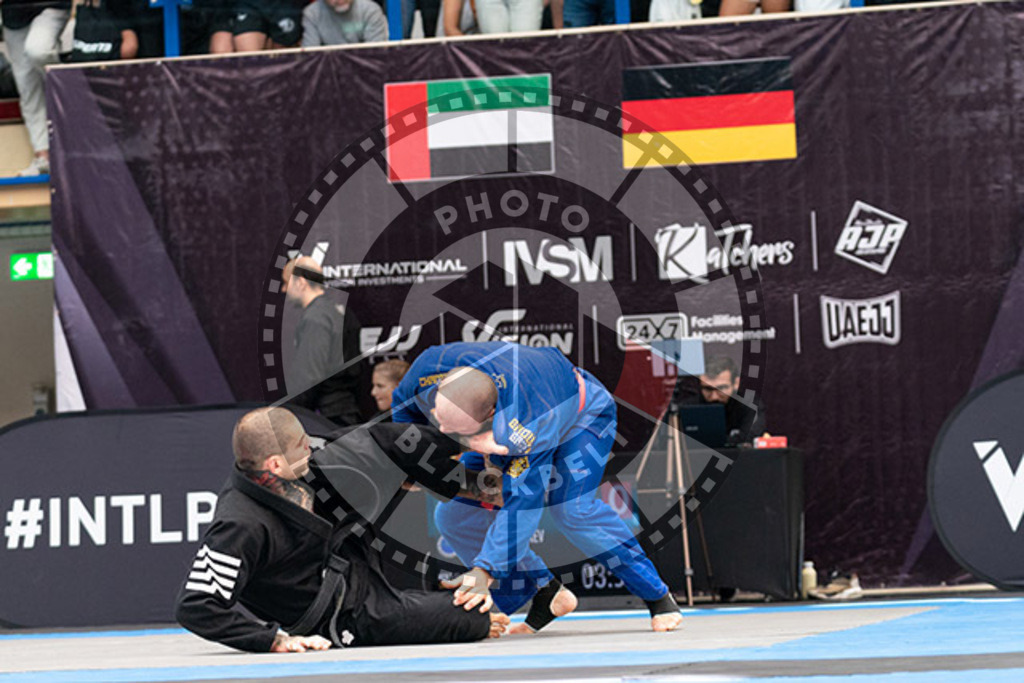 20230826PBB52985 | Fighters compete during the AJP INTLPRO BJJ and grappling competition in Hamburg, Germany, on August 26 2023.