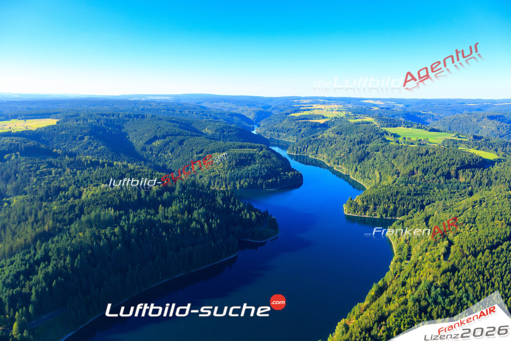 Die Luftaufnahme Koeteltalsperre -  wurde vom UL-Flugzeug (keine Drohne) aus fotografiert.Hohe Druck- Auflösung-die Geschenkidee!