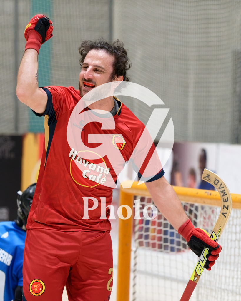 LNA - Geneve RHC v RC Biasca |  during the LNA match between Geneve RHC and RC Biasca at Centre Sportif Queue D'Arve in Geneve, Switzerland