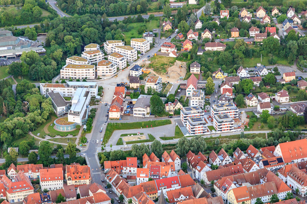 Luftbild: Stingstraße mit Agentur für Arbeit Balingen in Balingen im Bundesland Baden-Württemberg in Deutschland. – Foto: IMG_148661.jpg vom 25.06.2025 durch Werner Riehm/FLY-FOTO.de – Auflösung des Originals: 5304 x 3536 px – Agentur für Arbeit Balingen-Reutlingen