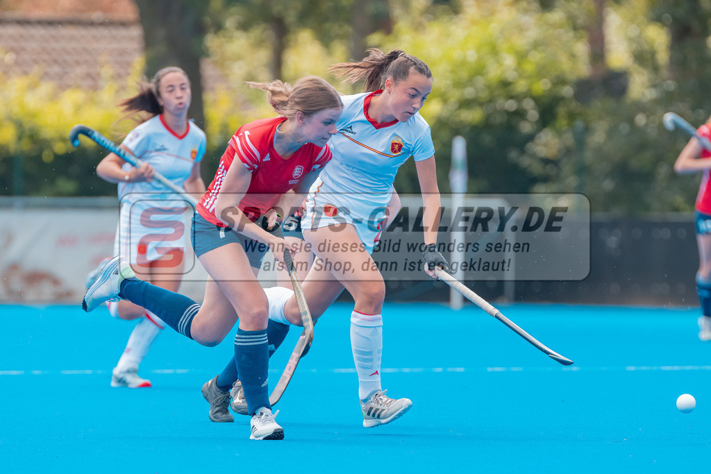 HK_20230713_101775 | Euro Hockey WU18 Spain vs England Championship Girls &amp; Boys am 13.7.2023 CHTC , Krefeld ,