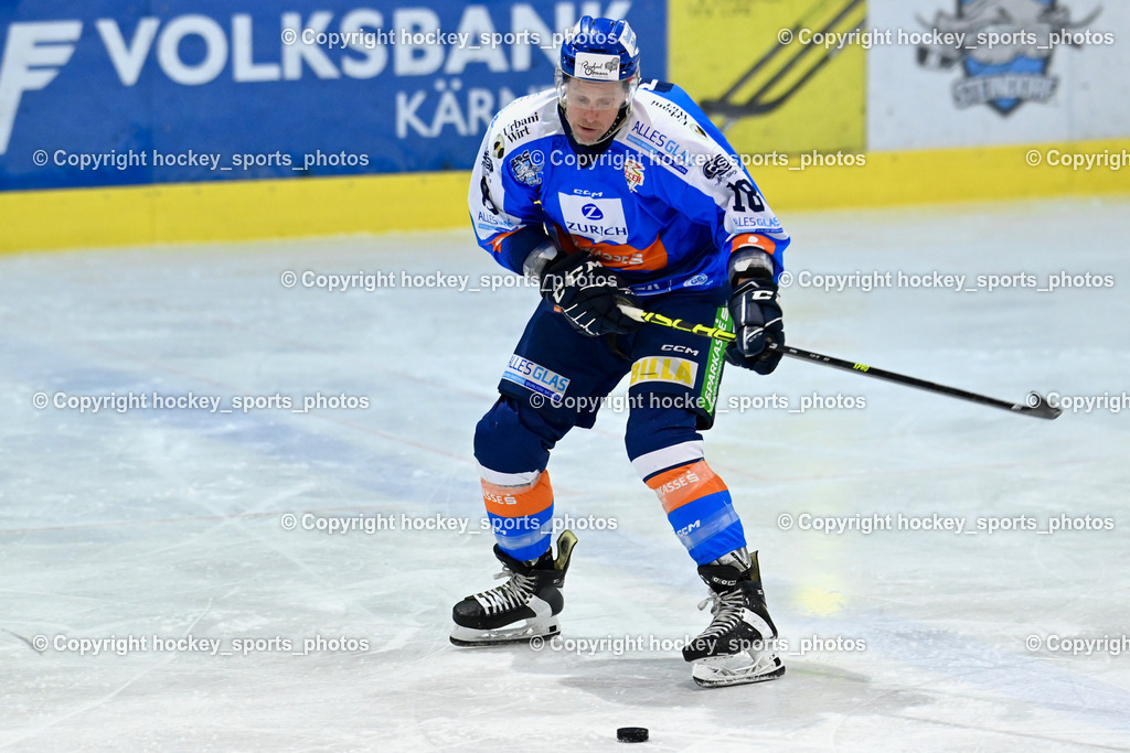 ESC Steindorf vs. ESV Ferlach  | #18 Pewal Martin ESC Steindorf, ESC Steindorf vs. ESV Ferlach , ESC Steindorf vs. ESV Ferlach  am 15.02.2026 in Steindorf (Ossiachersee Halle), Austria, (Photo by Bernd Stefan)