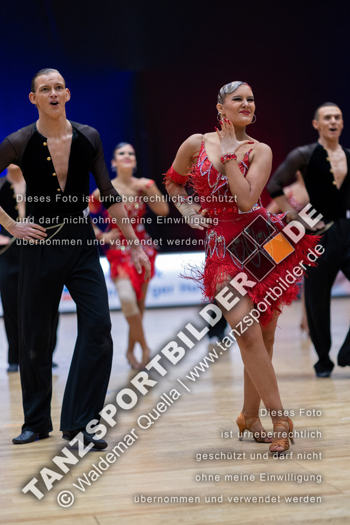 20230115-00957 | Hier finden Sie Tanz Bilder vom Latein und Standard Formationen tanzen. Sportbilder vom Tanzsport. Schöne Fotos und von Weltmeisterschaft, Europameisterschaft, Bundesliga, Regionalliga, Oberliga und Landesliga sowie von GOC Stuttgart, DanceComp, WM Bremen