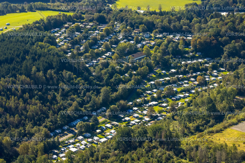 Attendorn230908772 | Luftbild, Campingplatz Hof Biggen, Attendorn, Sauerland, Nordrhein-Westfalen, Deutschland