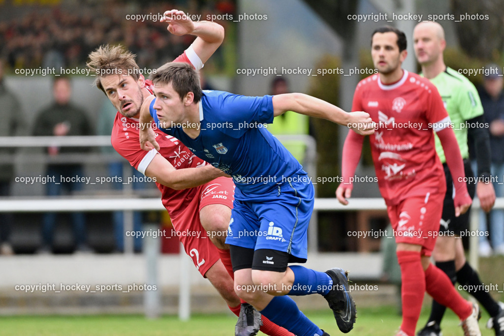 SV Rothenthurn vs. Union Matrei | #22 Lucas Ott SV Rothenthurn, #11 Philipp Wibmer Matrei, SV Rothenthurn vs. Union Matrei, SV Rothenthurn vs. Union Matrei am 09.11.2024 in Rothenthurn (Sportplatz Rothenthurn), Austria, (Photo by Bernd Stefan)