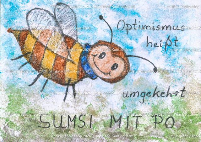 Sumsi mit Po | Zeichnung von Vera Zschecked exclusiv auf titusgraphy.eu - Realisiert mit Pictrs.com