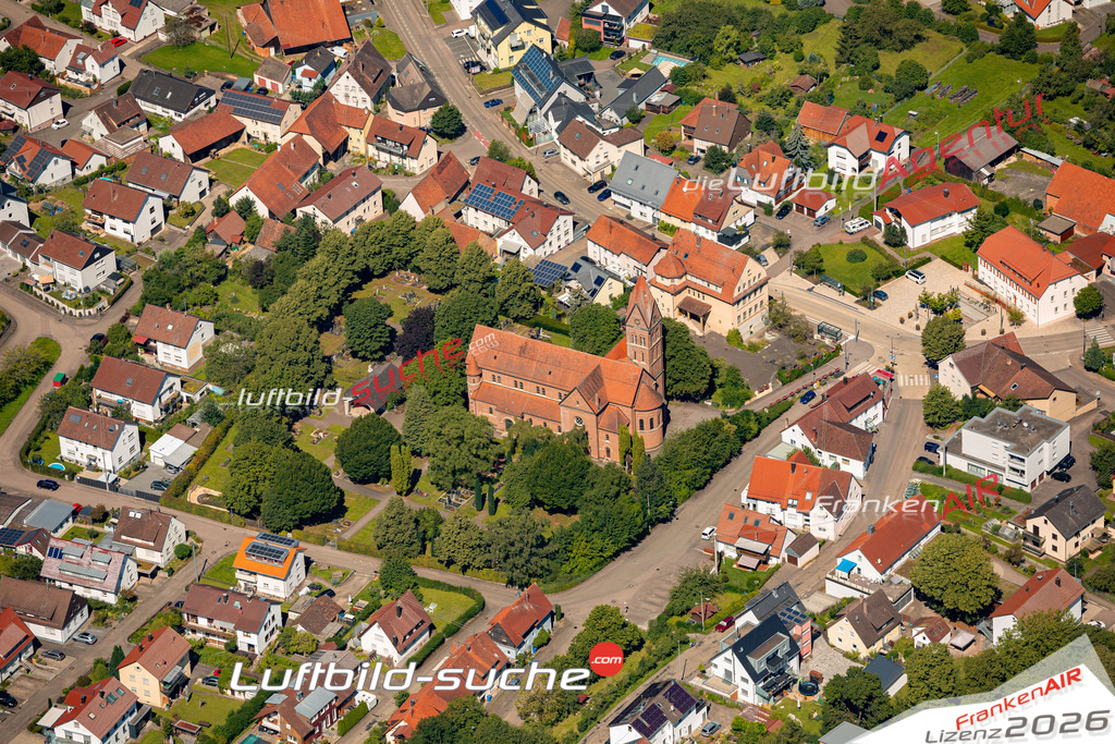 Das Luftbild zeigt : Bargau Schwäbisch Gmünd - Die Luftaufnahme wurde 2024 vom UL-Flugzeug aus erstellt ( keine Drohne ) - Hochauflösende Luftaufnahme - Für grossformatige Ausdrucke geeignet. Die Geschenkidee !Mit Lizenz und Bildrechte bestellbar