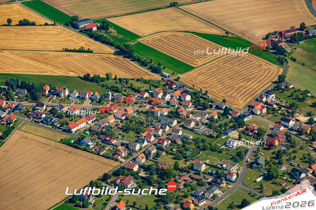 Ausbach Hohenroda Bild- Das Luftbild wurde 2025 vom UL-Flugzeug heraus erstellt ( keine Drohne bzw. Drohnenaufnahme ) - Hochauflösende Luftaufnahme -Nicht vergleichbar mit Google Maps oder Satelittenbilder- Die Geschenkidee !Mit Lizenz und Bildrechte bestellbar - CC