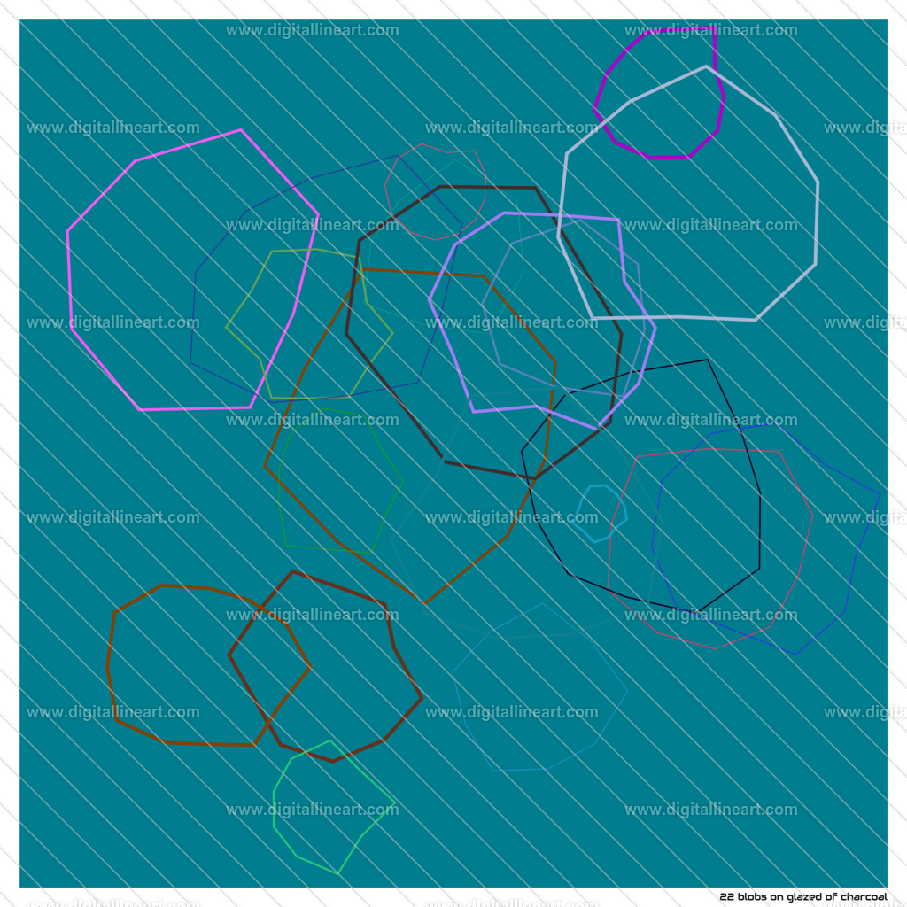 22-blobs-glazed-of-charcoal | digitallineart - Realisiert mit Pictrs.com