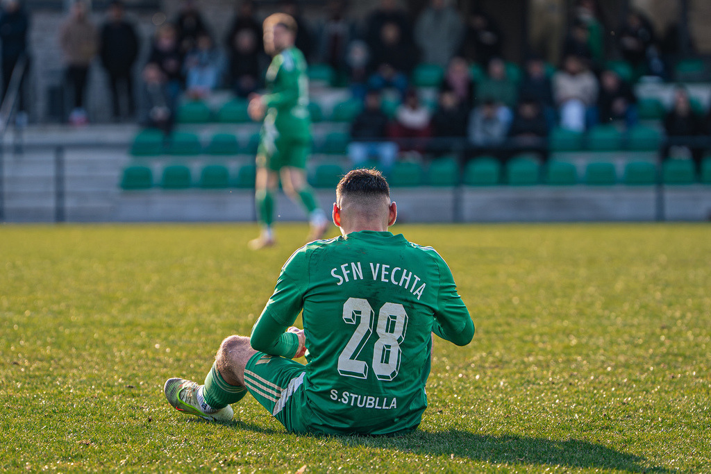 Fußball I Herren I Saison 2025-2026 I Landesliga Weser-Ems I 20. Spieltag I SFN Vechta - SV GW Mühlen I 15.03.20260012 | jns.sportfotos - Realisiert mit Pictrs.com