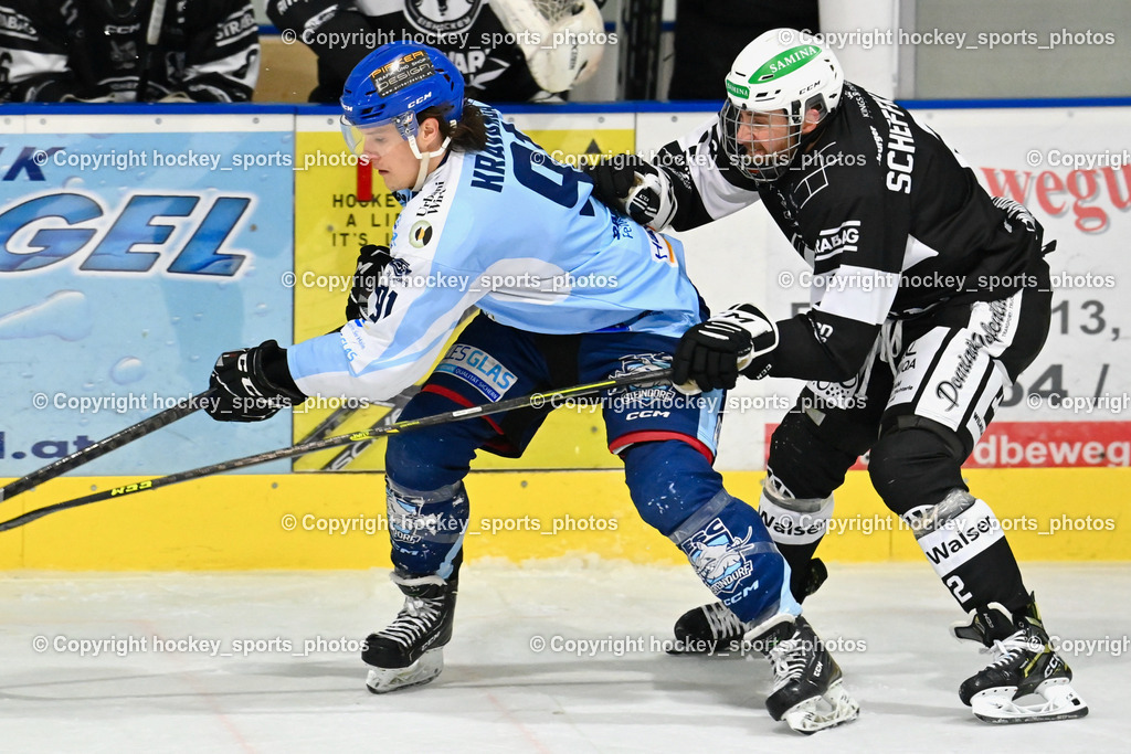 ESC Steindorf vs. SC Hohenems 11.3.2023 | #91 Kravanja Kristian, #2 Scheffknecht Patric