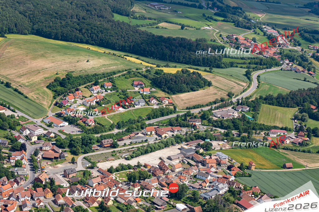 aktuelles Luftbild von  Maroldsweisach  - Luftaufnahme wurde 2019 von https://frankenair.de mittels Flugzeug (keine Drohne) erstellt.