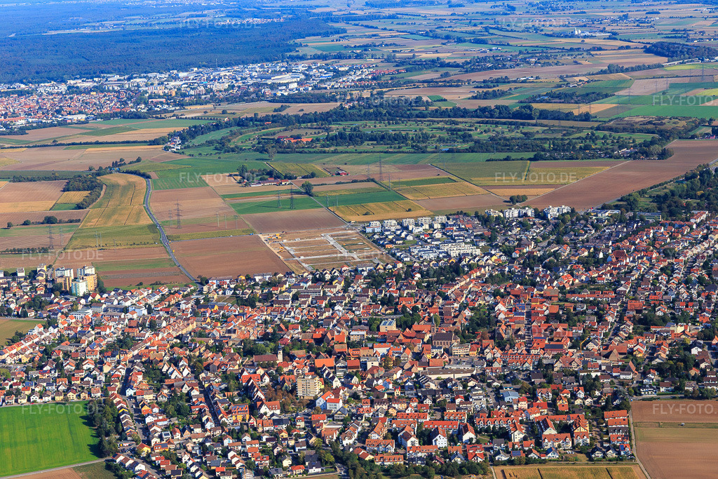 Luftbild: Neubaugebiet 