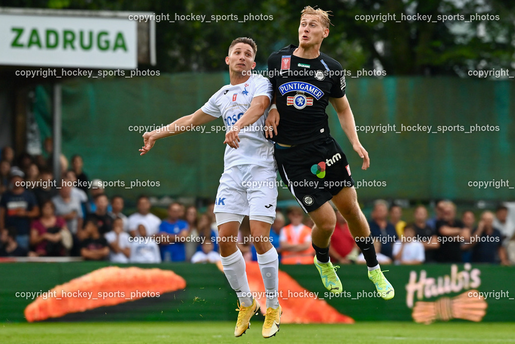 SAK vs. SK Sturm 22.7.2023 | #9 Izidor Erazem Kamsek, #35 Niklas Geyrhofer