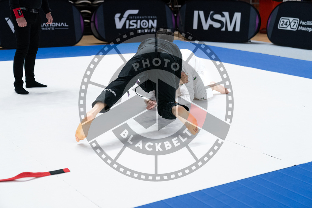 20241012PBB3178 | Athletes compete during the AJP Tour Europe Continental Jiu-Jitsu Professional Championship on October 12, 2024 in Almere near Amsterdam, Netherlands. © Chiara Dazi / photoblackbelt