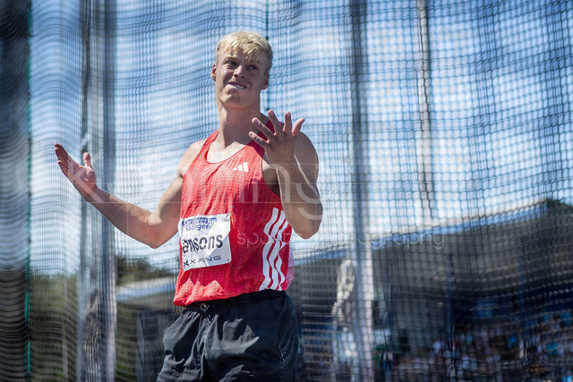 Multisport Event; Ratingen, 28.06.2026 | RATINGEN, GERMANY - JUNE 28, 2026 : Sven Jansons (NED / Netherlands) competing in the discus throw during the Multisport Event at Stadion Ratingen on June 28, 2026 in Ratingen, Germany.
