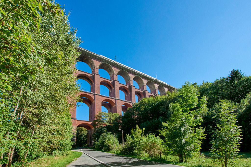 Die Göltzschtalbrücke von Westen aus gesehen 01 | Bedeutsame Landschaften Deutschlands - Realisiert mit Pictrs.com