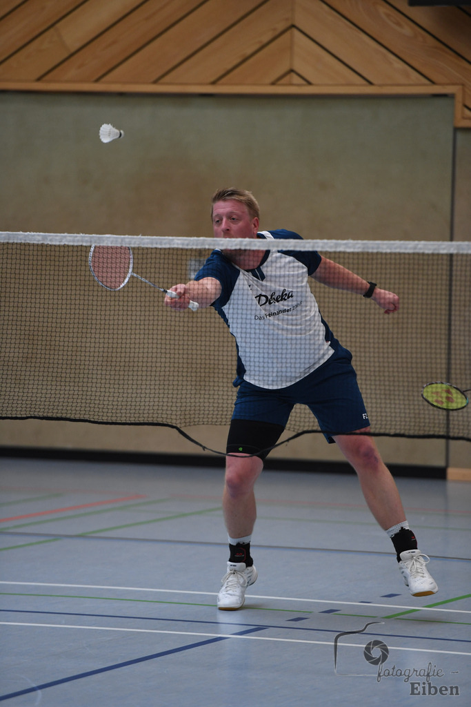 Badminton TV Metjendorf | Herren Doppel, Frank Juchim und Tim Struckenschneider; Badminton TV Metjendorf am 26.10.2025 in Metjendorf (Sporthalle Auf dem Kamp); Photo: Philip Eiben 2025 - Realisiert mit Pictrs.com