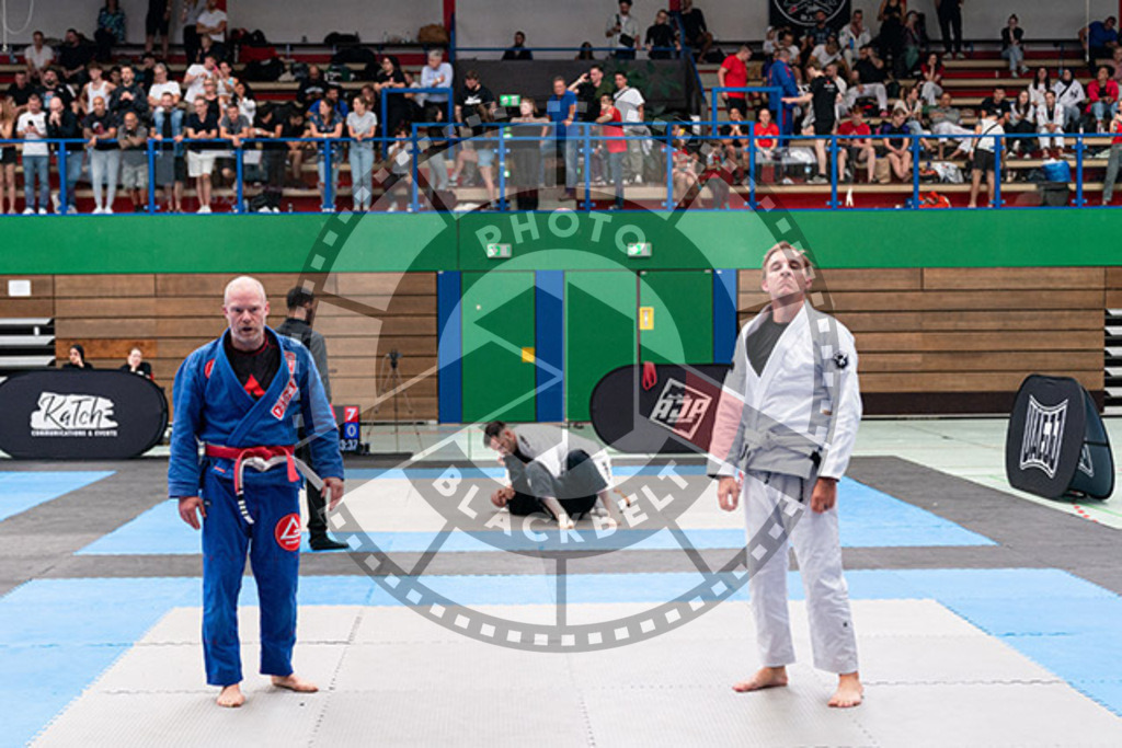 20230826PBB56557 | Fighters compete during the AJP INTLPRO BJJ and grappling competition in Hamburg, Germany, on August 26 2023.