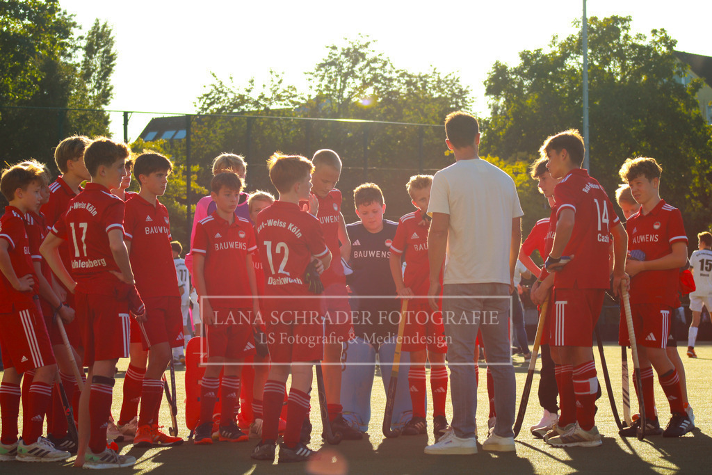 MU14 FINALE Westdeutsche Meisterschaft  Rot-Weiß Köln - HTC Uhlenhorst Mülheim 24.09.23 Düsseldorf-245 | lanaschraderfotografie - Realisiert mit Pictrs.com