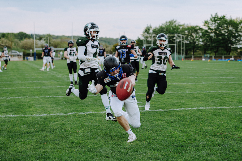 Bad Homburg Sentinels vs KIT Engineers, American Football,Testspiel, 18.04.2026 | Bad Homburg Sentinels vs KIT Engineers - Realisiert mit Pictrs.com