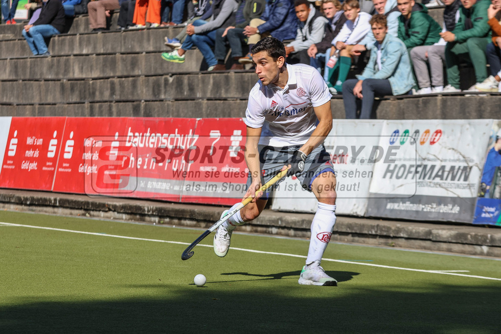 MJ_2022-09-25_HTCU-Alster-26 | Federico Fernandez Onega (Club an der Alster #28), Uhlenhorst Mülheim - Club a. d. Alster am 25.9.2022 im Waldstadion, Mülheim a. d. Ruhr