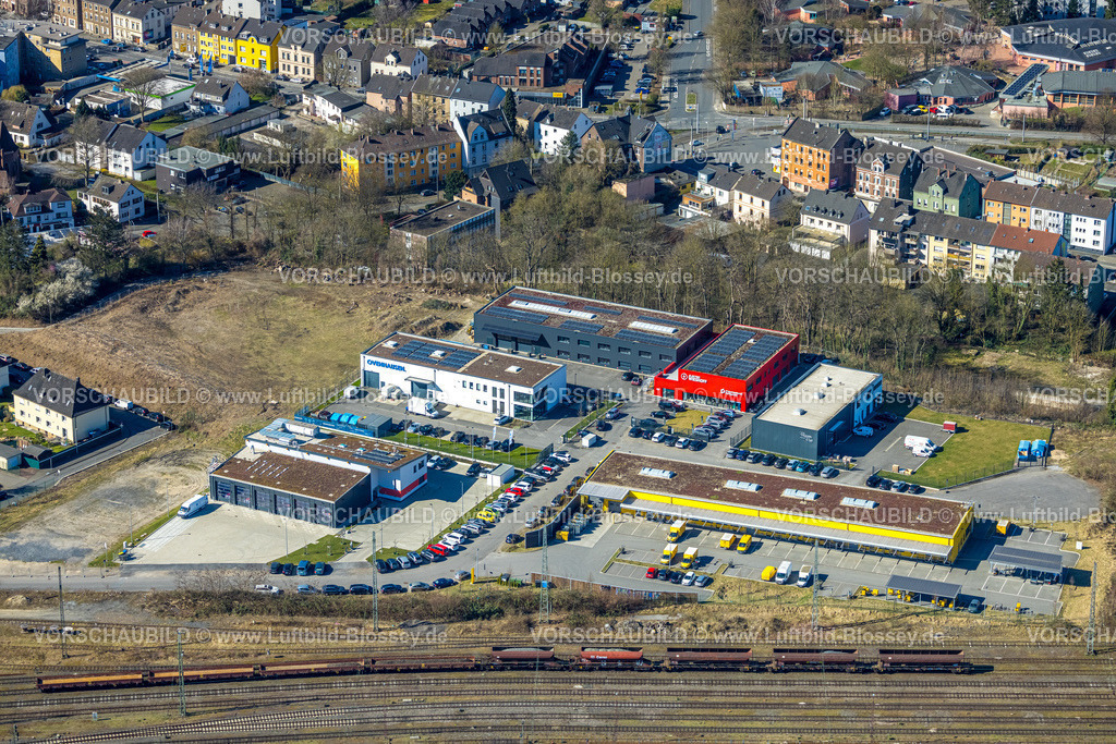 Witten250301095 | Luftbild, Baugebiet Drei Könige mit Neugestaltung und Gewerbeansiedlung, Steinhauser Hütte, Witten, Ruhrgebiet, Nordrhein-Westfalen, Deutschland