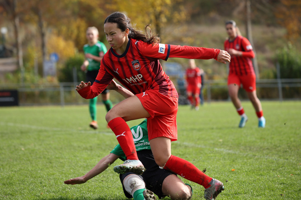 TVSFCH_251026_2073 | TV Steinheim vs. 1.FC Heidenheim 1846 II, Fußball, Frauen, Bezirksliga, 2025/2026, 7. Spieltag, 27.09.2025 in Steinheim (Foto: Michael Bulling) - Realisiert mit Pictrs.com