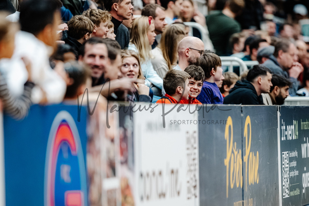 47. Stadtmeisterschaften im Hallenfußball 2025, Endrunde | Stadtmeisterschaften im Hallenfußball 2025, Endrunde, Sporthalle Berg Fidel in Münster. Foto: sportfotografie.ms | Markus Paletta - Realisiert mit Pictrs.com