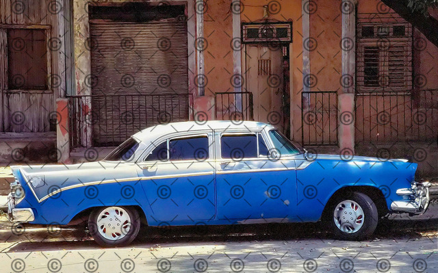 RGE_18dr | Amerikanischer Oldtimer in Santiago de Cuba.   Fotograf: Ralf Gebhardt - Realisiert mit Pictrs.com