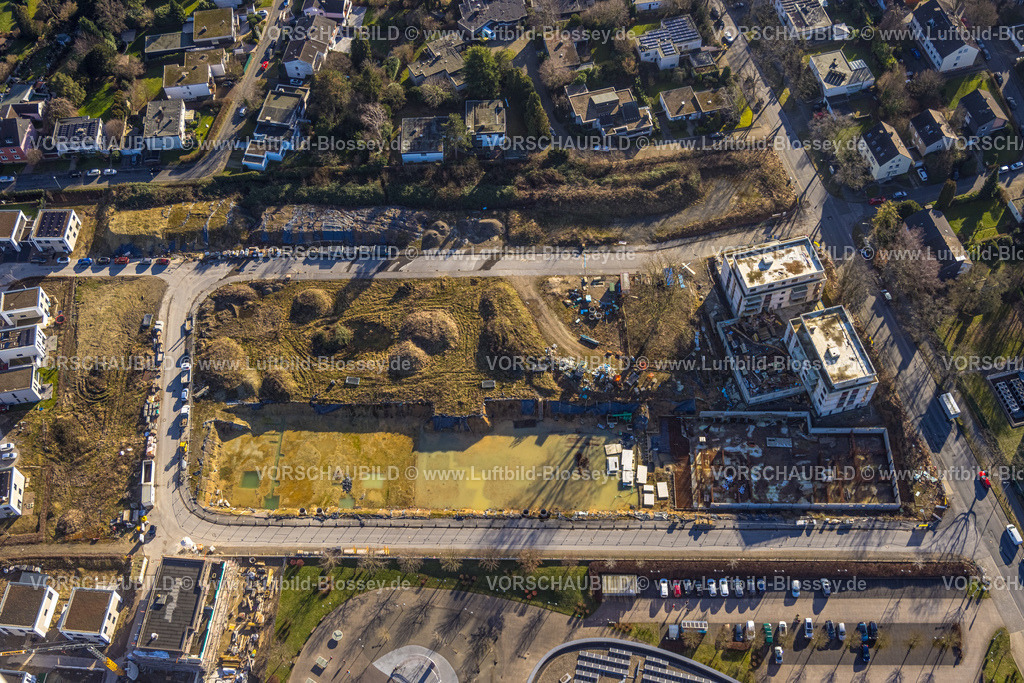 Bochum240103621 | Luftbild, Bautelle Quartier 47 Querenburger Straße neben Neues Gymnasium Bochum, Wiemelhausen, Bochum, Ruhrgebiet, Nordrhein-Westfalen, Deutschland