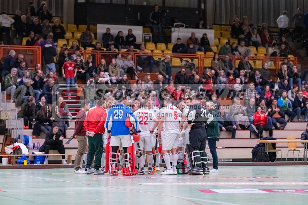 HK_20230113_102771 | 1. Bundesliga ( Halle ) Herren Crefelder HTC - DSD Düsseldorf am 13.1.2023 Crefelder HTC  ( CHTC ) Halle Glockenspitz , Krefeld ,