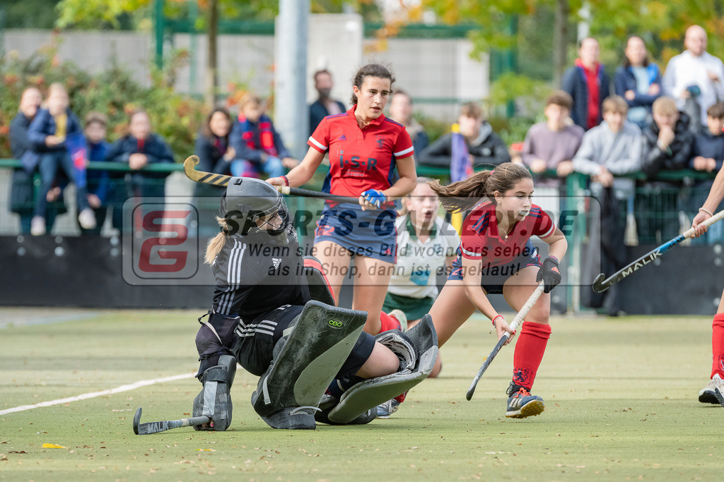 HK_20231022_106090 | Finale Deutsche Meisterschaft Feld WU16 Uhlenhorst Mülheim - Düsseldorfer HC am 22.10.2023 DHC, Düsseldorf ,