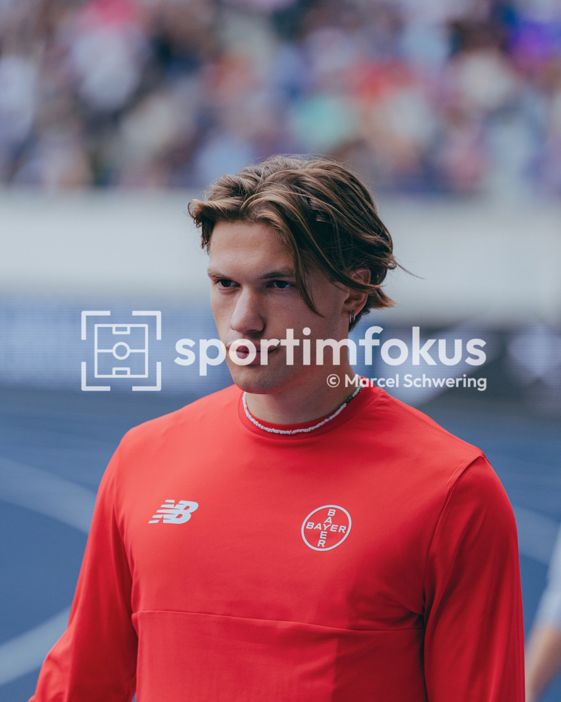 Deutsche Meisterschaften der Frauen und Männer 2026 | Eddie Reddemann, TSV Bayer o4 Leverkusen, 200-Meter-Lauf, Halbfinale, Deutsche Meisterschaften der Frauen und Männer 2026, Lohrheidestadion Bochum-Wattenscheid, 26.07.2026. Foto: Marcel Schwering / sportimfokus - Realisiert mit Pictrs.com