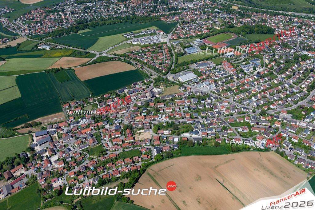 Das Luftbild der Stadt Lappersdorf wurde 2021 vom Flugzeug heraus erstellt (keine Drohne) Aufnahmehöhe ca.450 Meter- hohe Bildauflösung und Druck-Qualität garantiert!