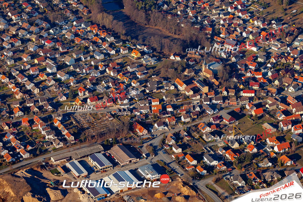 Das Luftbild der Stadt Hausen wurde 2019 vom Flugzeug heraus erstellt (keine Drohne) Aufnahmehöhe ca.400 Meter- hohe Auflösung- beste Druck-Qualität garantiert!
