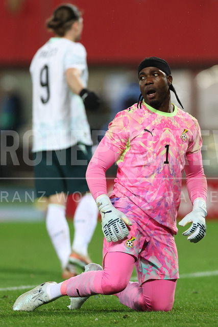 Austria vs Ghana – International Football Match    | VIENNA, AUSTRIA, 27.MAR.26 - SOCCER - OEFB international test match, Austria vs Ghana. The image shows Lawrence Ati-Zigi (Ghana).