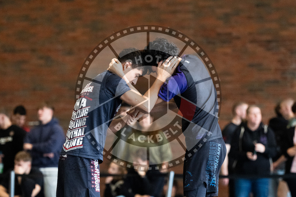 20251129PBB6042 | Fighters compete during the luta livre competition ILLCS XI winter edition on November 29, 2025 in Hannover, Germany.