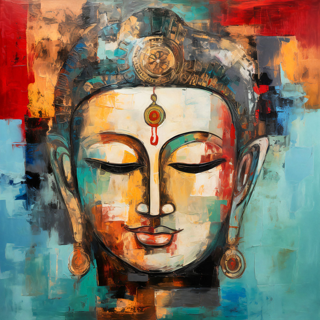 10230768 - Buddha | Modernes digitales Buddha-Gemälde.
Unsere digitalen Gemälde wirken mit täuschend echten Pinselstrichen wie von Hand gemalt. Bestellen Sie dieses Motiv als Wandbild oder Poster in vielen Ausführungen und Formaten. Zur Auswahl gelangen Sie über "Bestellen".