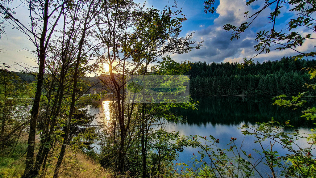 Ködeltalsperre Sonnenuntergang Sommer | Impressionen rund um Hochfranken - Frankenwald - Fichtelgebirge - Realisiert mit Pictrs.com