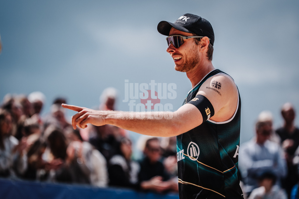 Beachvolleyball | Männer | Allianz German Beach Tour 2025 | Tourstop Düsseldorf | 18.05.2025 | Nils Ehlers