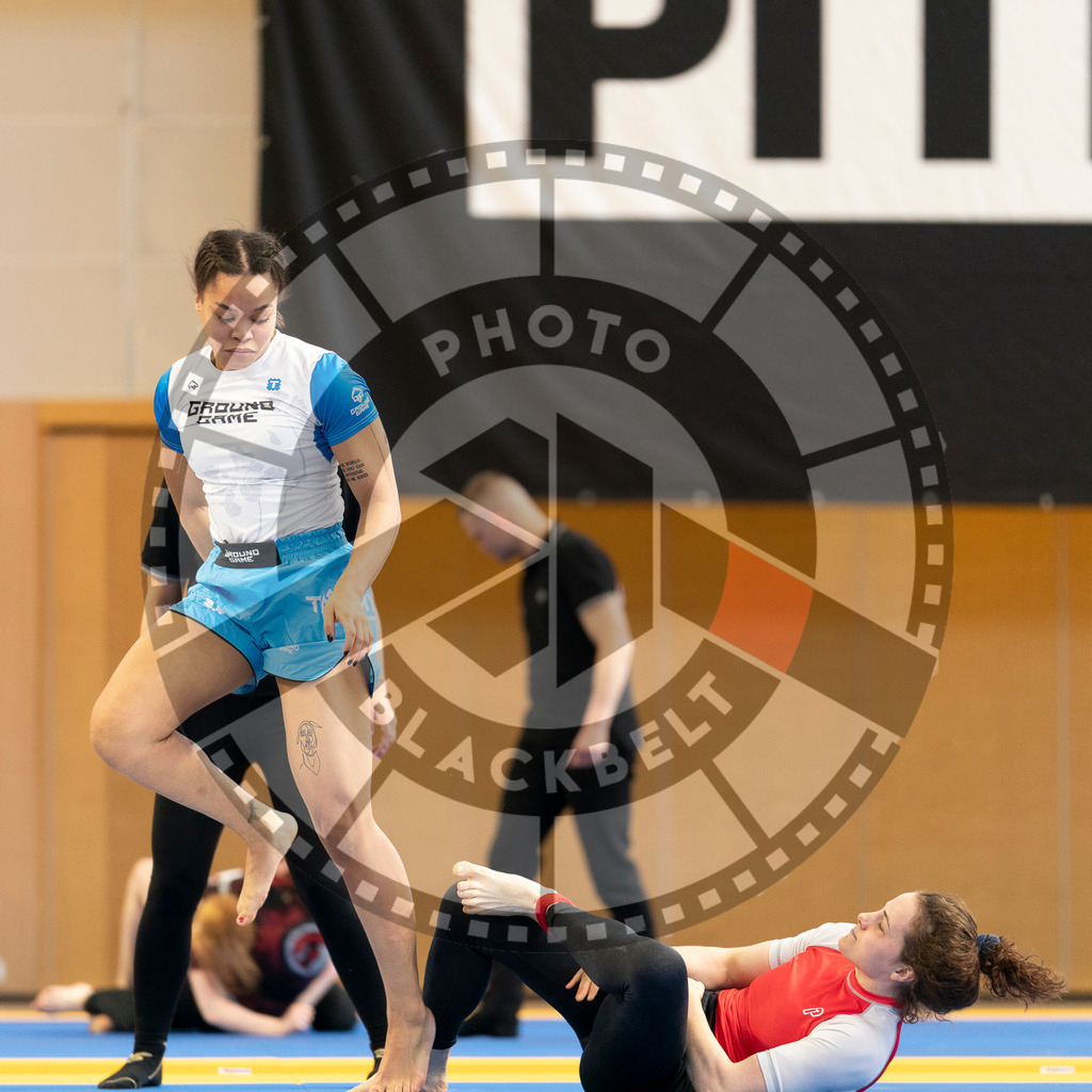 20240316PBB0415 | Athletes compete during the ADCC Eastern European Open grappling Competition in Poznan, Poland, on March 16, 2024.
