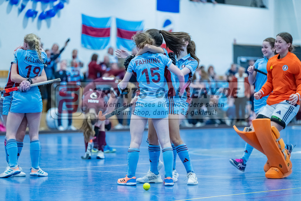 HK_20240303_108994 | 2. Halbfinale Deutsche Meisterschaft WU16 am 3.3.2024 Halle DHC, Düsseldorf ,