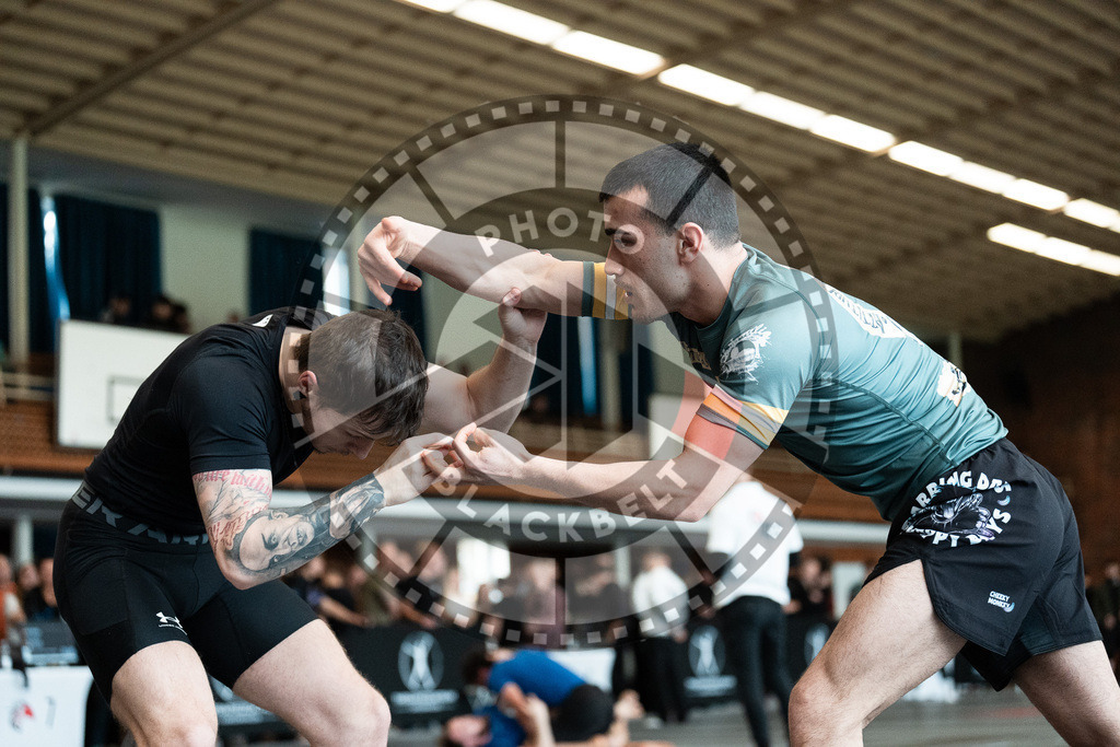 20251129PBB6355 | Fighters compete during the luta livre competition ILLCS XI winter edition on November 29, 2025 in Hannover, Germany.